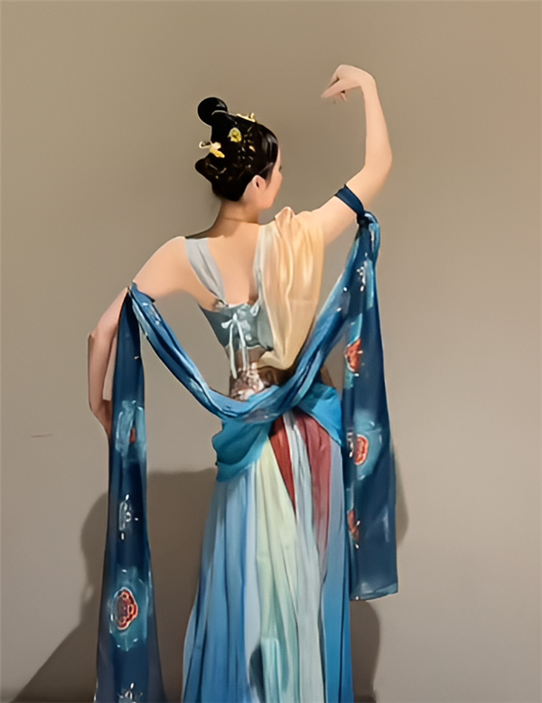 飞天神女表演